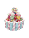 Tarta gominolas multicolor 2 pisos | Ducaval | Envíos 24/48 horas