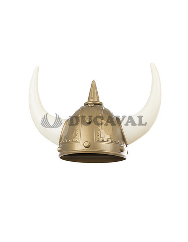 Casco vikingo 3 cuernos