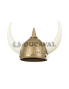 Casco vikingo 3 cuernos