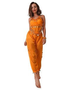 Traje monedas pantalon adt naranja | Ducaval | Envíos 24/48 horas