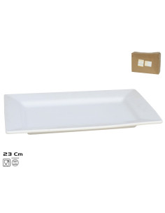 Plato porcelana norway 23,5x16 cm  | Ducaval | Envías 24/48 horas 
