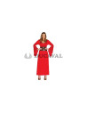 Disfraz de Reina Medieval Rojo | Ducaval | Envíos 24/48h