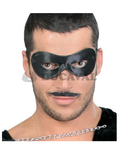 Antifaz pierrot negro