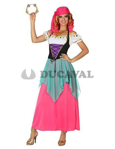 Disfraz gitana rosa  Disfraces Ducaval