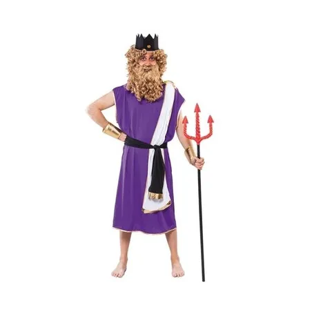 Disfraz Neptuno morado  Disfraces Ducaval