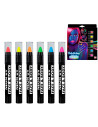 lápices de maquillaje fluor 6 unidades | Ducaval | Envías 24/48 horas