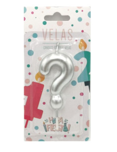 Vela simbolo ? plata | Ducaval | Envíos  24/48 horas