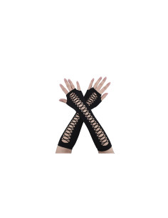 Guantes sin dedos red negro | Ducaval | Envías 24/48 horas 
