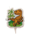 Display vela 2D dinosaurio 7,5cm | Ducaval | Envíos 24/48 horas
