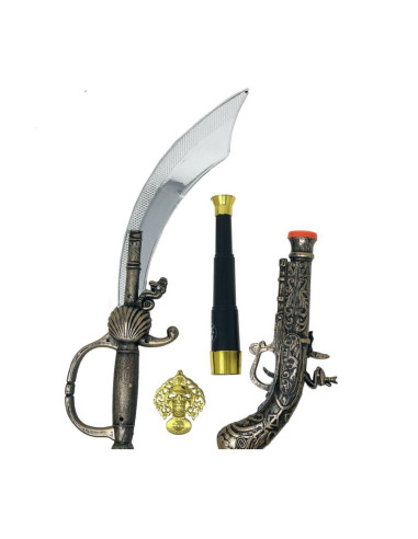 set pirata cuatro piezas | Ducaval | Envías 24/48 horas 