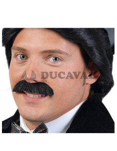 Bigote negro adhesivo | DUCAVAL | Envíos 24/48h