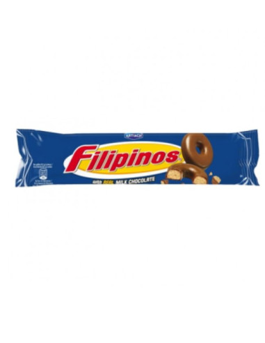 Filipinos leche 128gr 12ud | Ducaval | Envíos 24/48 horas