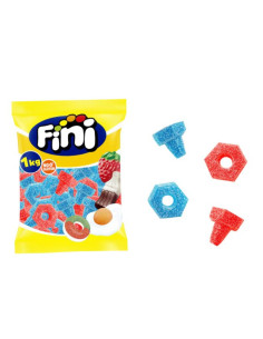Tuercas y tornillos super ácido fresa/frambuesa 1kg | Ducaval | Envía
