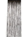 Cortina Negra Metálica 91 x 244cm  Disfraces Ducaval
