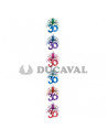 Decoración cascada column 30 años