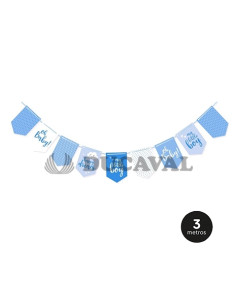 Guirnalda baby shower boy 4.2 metros