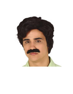 Peluca narcotraficante con bigote en caja | Ducaval | Envías 24/48 ho