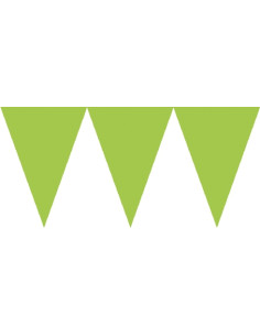 Banderín triángulos kiwi 4.5 metros | Ducaval | Envíos 24/48 horas