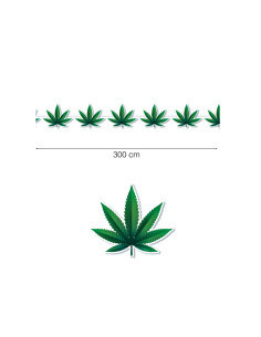 Guirnalda marihuana | Ducaval | Envías 24/48 horas 