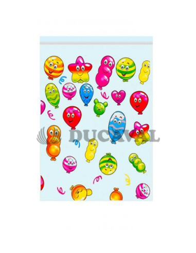 Bolsas decorada con solapa adhes 20x30 100ud| Ducaval |
