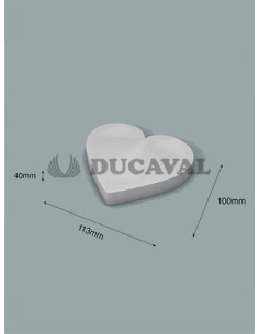 Base corazón 100 x 40 mm