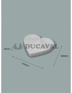 Base corazón 100 x 40 mm