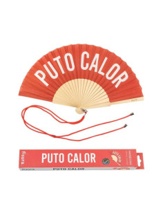 Abanico "puto color" rojo | Ducaval | Envías 24/48 horas 