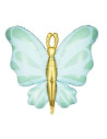 Globo foil mariposa verde menta 69x69cm | Ducaval | Envías 24/48 hora
