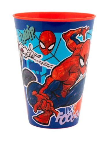 Vaso esay Spiderman 430ml | Ducaval | Envías 24/48 horas 