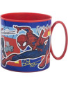 Taza micro Spiderman 390ml | Ducaval | Envías 24/48 horas 