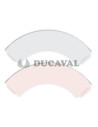 Cupcake rosa y gris 4.8X7.6X4.6cm  Disfraces Ducaval