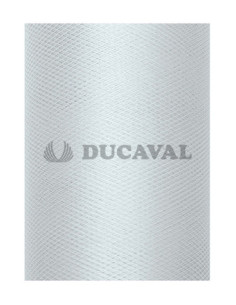 Cinta gris tul 80cm X 9m  Disfraces Ducaval