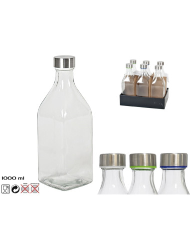 Botella denver 1000 ml. t/acero  | Ducaval | Envías 24/48 horas 