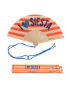 Abanio purpurina "I love siesta" | Ducaval | Envías 24/48 horas 