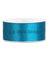 Cinta azul turquesa satín 2.5cmX25m  Disfraces Ducaval