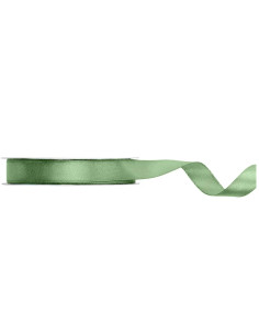 Cinta verde savia satín 1.2cm x 25mts | Ducaval | Envías 24/48 horas 