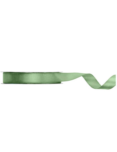 Cinta verde savia satín 1.2cm x 25mts | Ducaval | Envías 24/48 horas 