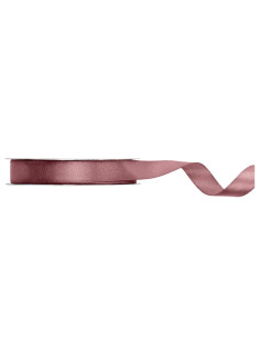 Cinta rosa empolvado oscuro satín 1.2cm 25mts I Ducaval I Envíos 24/4