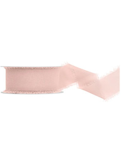 Cinta chiffon rosa claro 40mm 10mts | Ducaval | Envías 24/48 horas 