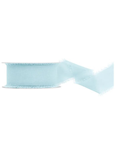 Cinta chiffon azul bebé  40mm 10mts | Ducaval | Envías 24/48 horas 
