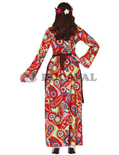 Disfraz hippie largo