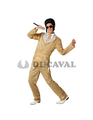 Disfraz Elvis dorado