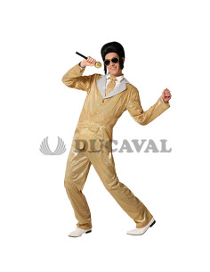 Disfraz Elvis dorado