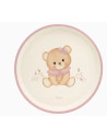 Plato de cartón baby nude rosa 17cm 6ud | Ducaval | Envías 24/48 hora