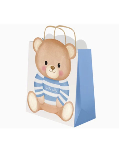 Bolsa baby nude azul 26x10x32cm | Ducaval | Envías 24/48 horas 