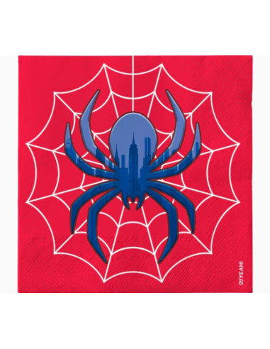 Servilleas 2c Spider 33x33 20ud | Ducaval | Envías 24/48 horas 