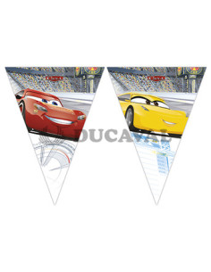 Banderín Cars 3 m  Disfraces Ducaval