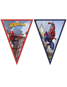 Banderín Spiderman Crime | Ducaval | Envías 24/48 horas 