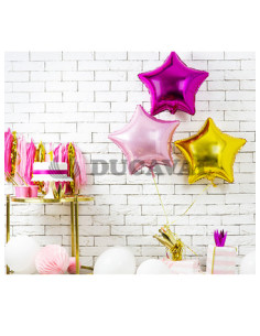 Globo foil estrella oro 48CM