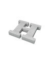 Letra H corcho 200X40mm | Ducaval | Envios 24/48 horas